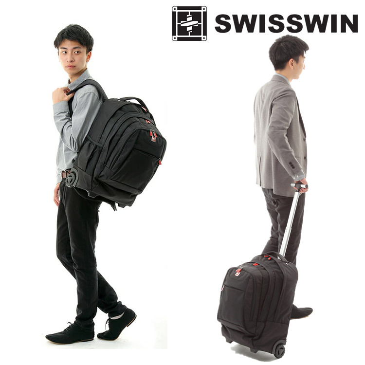 swisswin キャリーバッグ キャリーケース 3wayリュックキャリー スーツケース 中型　軽量 機内持ち込みサイズ swe1058