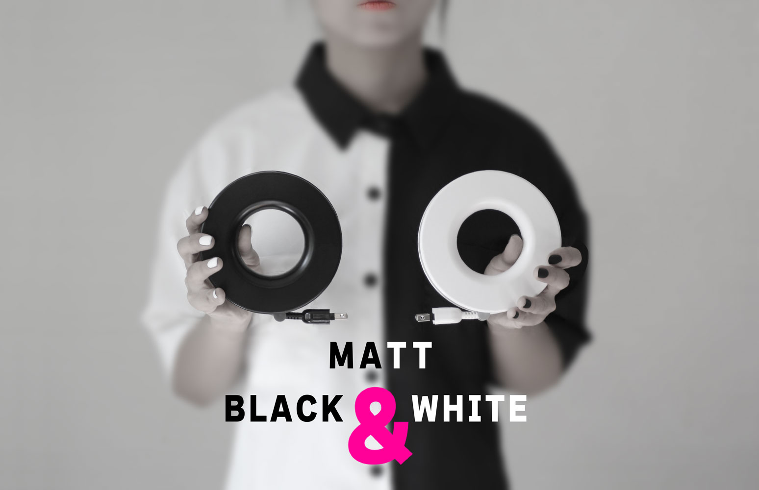 MATT BLACK & WHITE