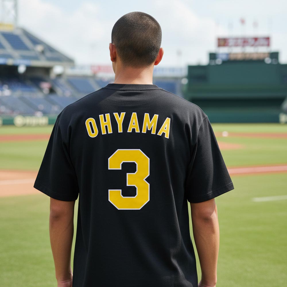 阪神タイガース グッズ 球団承認 NEWバージョン！TIGERS LOGO☆TL大山