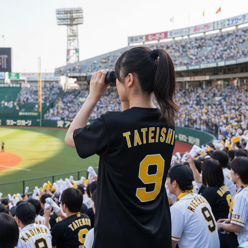 阪神タイガース グッズ 球団承認 NEWバージョン！TIGERS LOGO☆TL立石