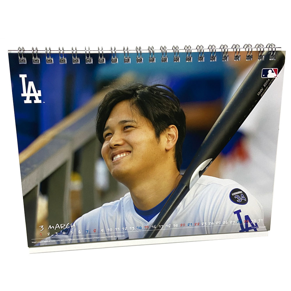 2026年☆大谷翔平 卓上カレンダー☆ 日本正規代理店商品 MLB