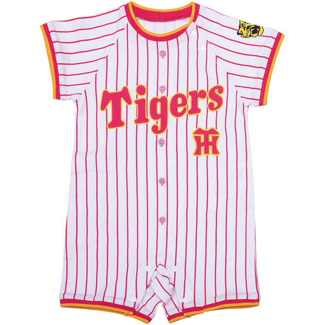阪神タイガースグッズ  NEW  ユニホームロンパス（ピンク）2023  贈り物に最適  ギフト包装  ベビー　子供服　キッズ