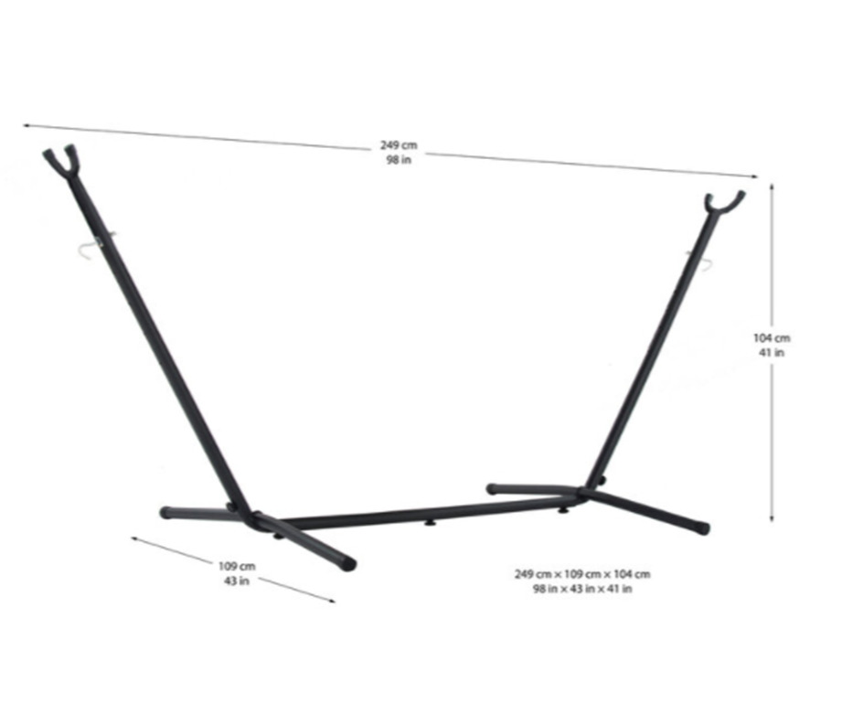 当日発送品 日本語説明書付き ビブレ 8フィート ハンモック スタンド