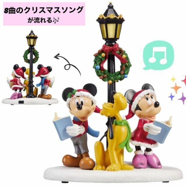 ディズニー クリスマス トレイン LED付き サウンド付き Disney