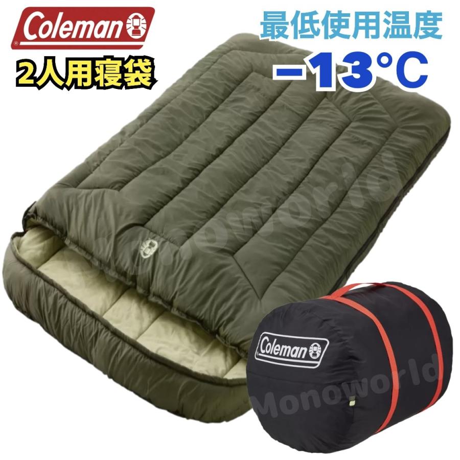 Coleman コールマン ノースリム マミー型寝袋 オレンジ/黒最低