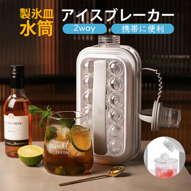 氷ばさみ2つセット　レトロ雑貨 楽天市場】【6%OFFクーポン】製氷皿 製氷ケース 製氷器 2in1製氷