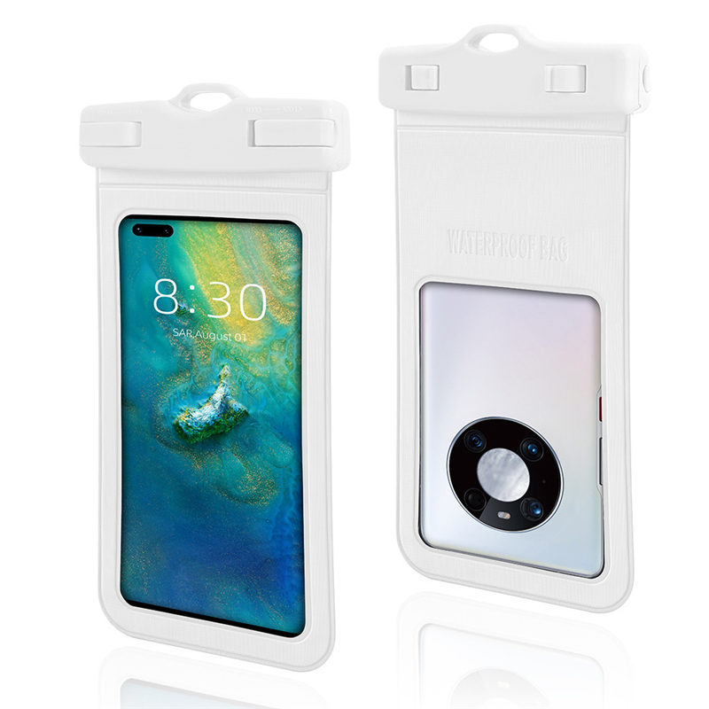 スマホ 防水ケース 海 iPhone 携帯 IPX8 風呂 7.3インチ以下機種対応 顔認証対応 完全防水 ネックストラップ付き 小物入れ｜monrose｜02
