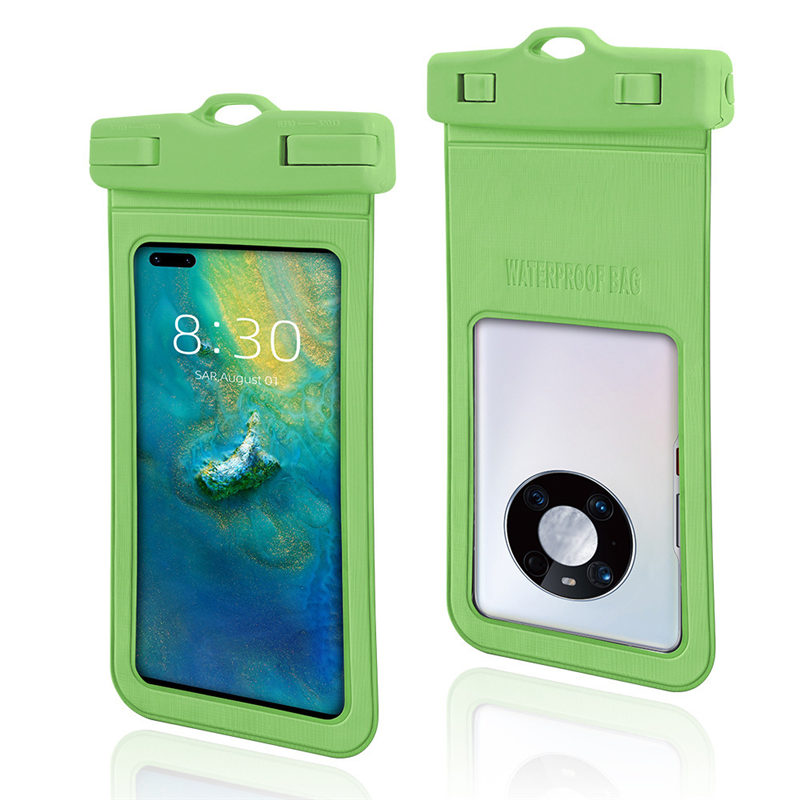 スマホ 防水ケース 海 iPhone 携帯 IPX8 風呂 7.3インチ以下機種対応 顔認証対応 完全防水 ネックストラップ付き 小物入れ｜monrose｜03