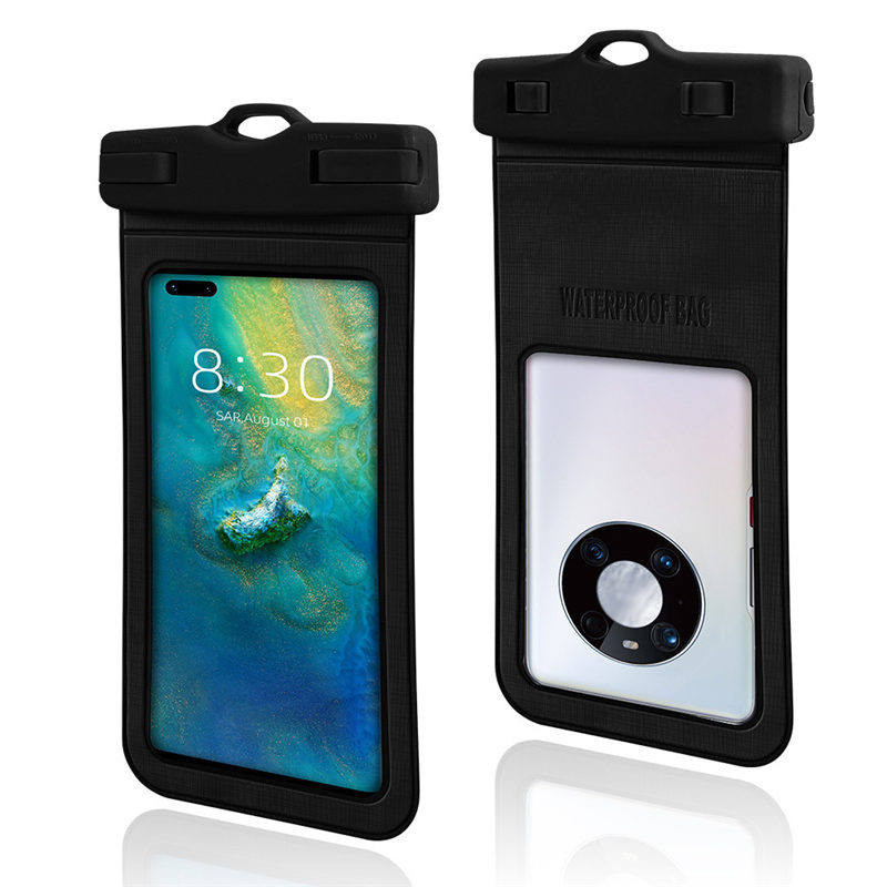 スマホ 防水ケース 海 iPhone 携帯 IPX8 風呂 7.3インチ以下機種対応 顔認証対応 完全防水 ネックストラップ付き 小物入れ｜monrose｜04