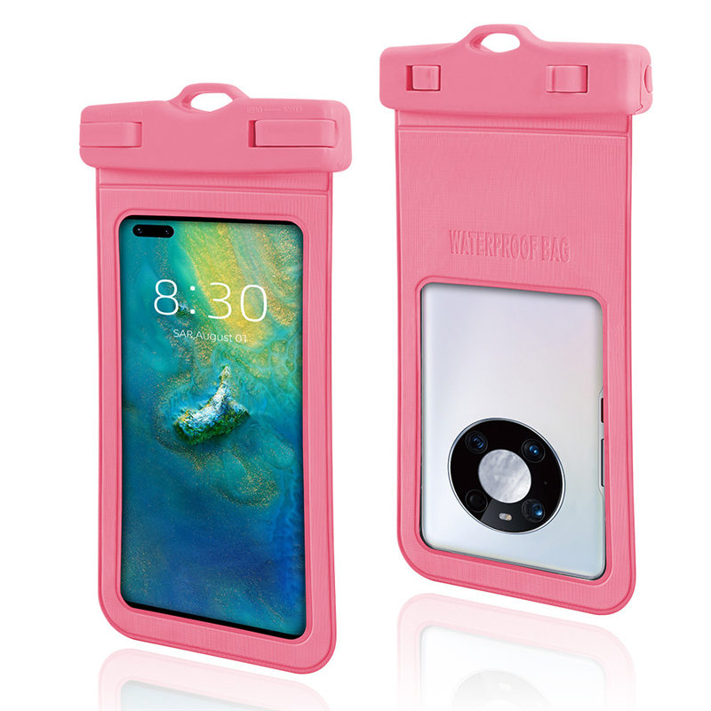 スマホ 防水ケース 海 iPhone 携帯 IPX8 風呂 7.3インチ以下機種対応 顔認証対応 完全防水 ネックストラップ付き 小物入れ｜monrose｜06