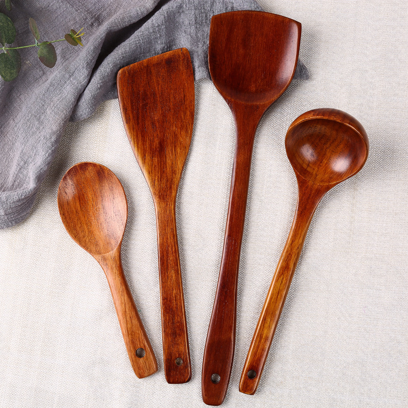 アンティーク】スプーン&お玉＆フライ返し4本セット アンティーク