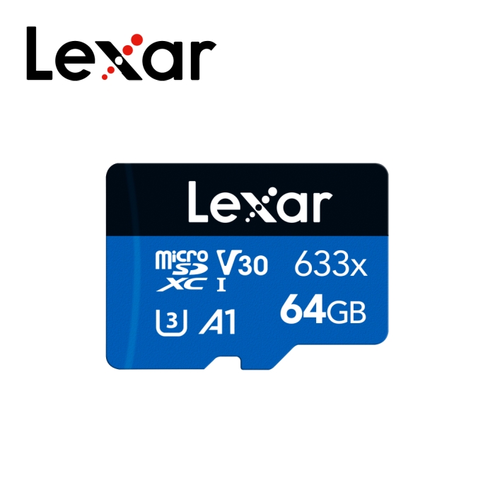 Lexar microSDXC 64GB マイクロSDカード microSDカード 633x UHS-I U3 V30 A1 最大読出100MB/s Nintendo Switch動作認済 LMS0633064G-BNNNG