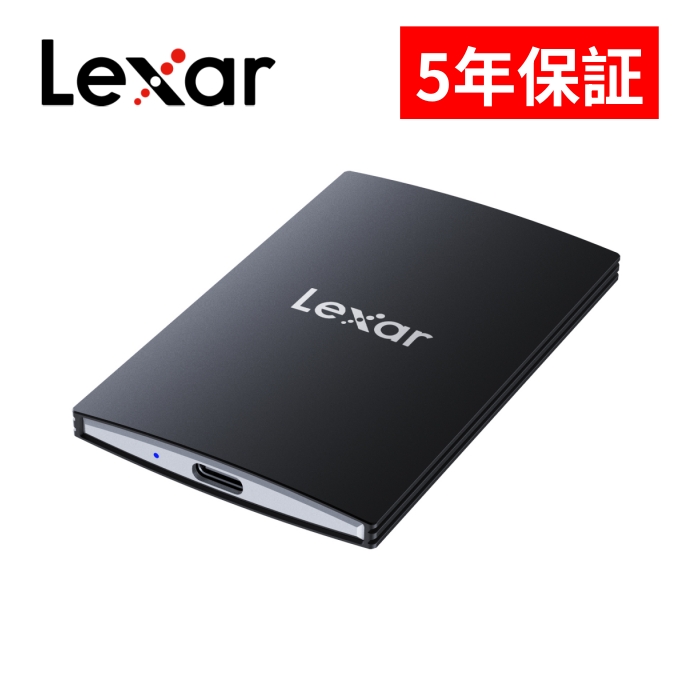 セール Lexar SL500 Portable SSD 1TB ポータブルSSD外付けストレージ USB 3.2 Gen2x2 高性能 高耐久 PC Mac Androidデバイス iPhone 15シリーズ対応｜monster-storage