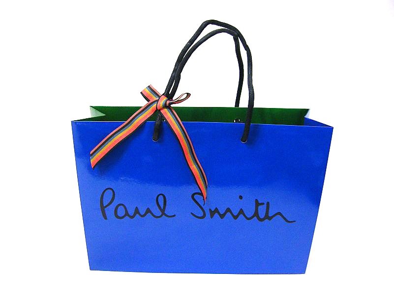 ポールスミス Paul Smith 長財布 マルチストライプ 牛革 レザー