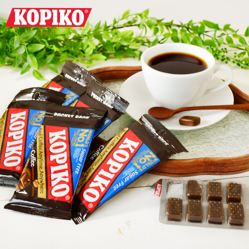 コピコ KOPIKO キャンディー 6個セット ブリスターパック コーヒー