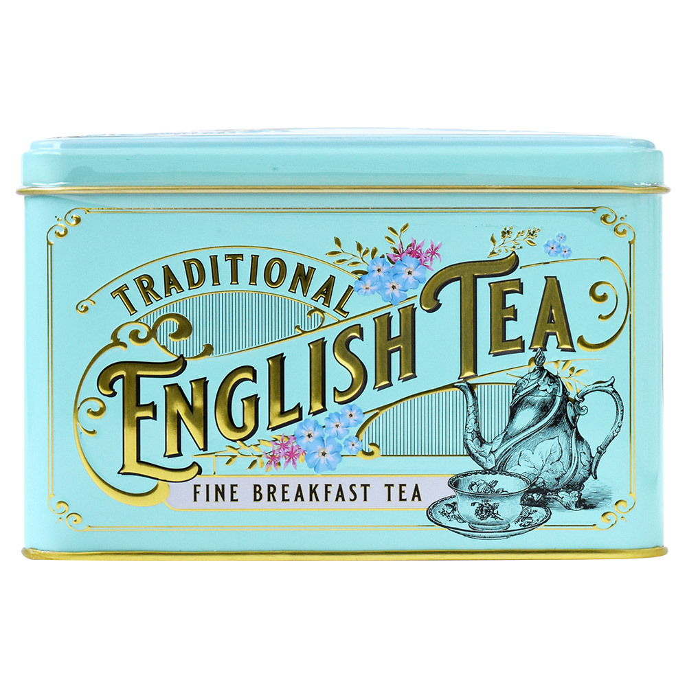 紅茶 缶入り ティーバッグ ニューイングリッシュティー イギリス かわいい おしゃれ アフタヌーンティー ギフト バレンタインデー ホワイトデー FD658｜montagne-y｜02
