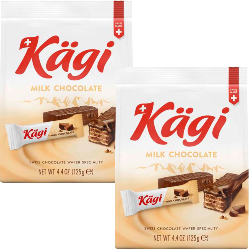 Kagi カーギ ウエハースチョコレート 2袋セット スイス ミルク ダーク