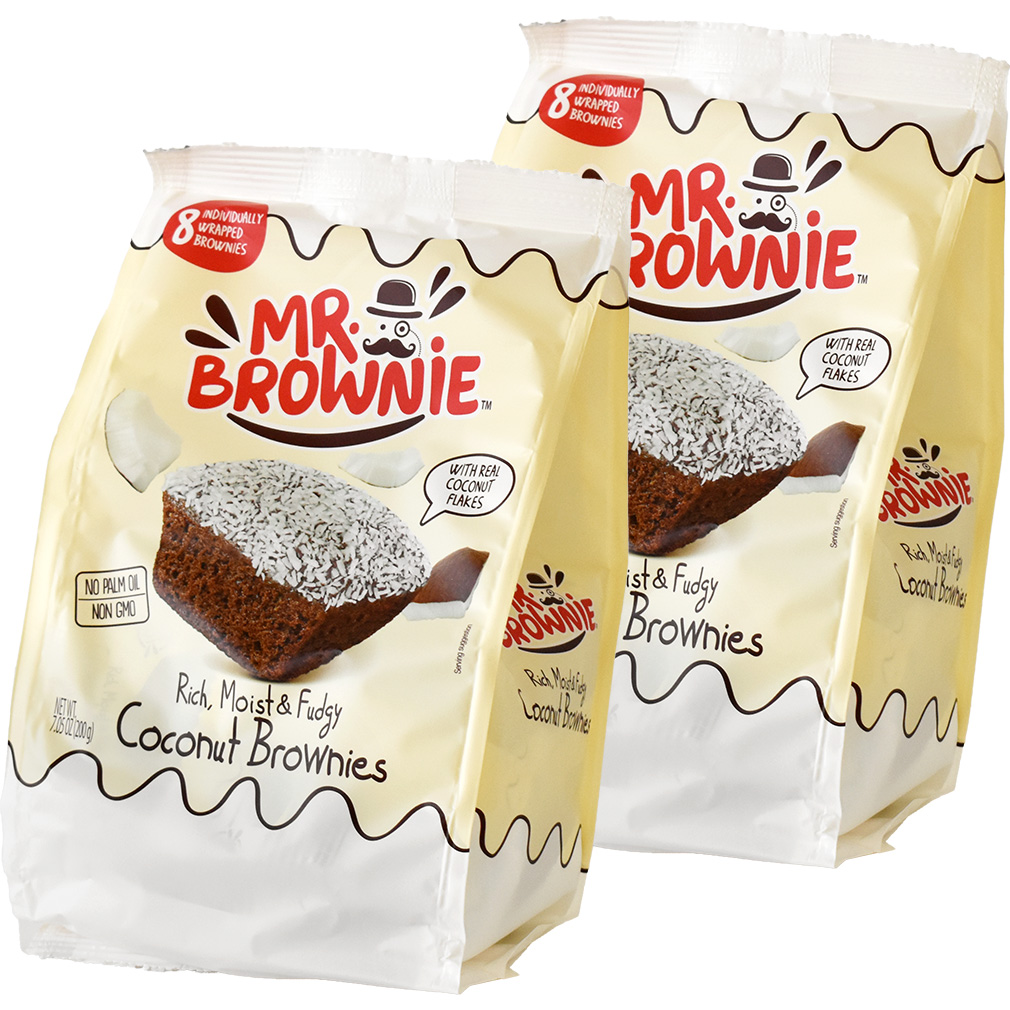 Mr.ブラウニー 2袋セット チョコレートブラウニー 個包装 ガトーショコラ チョコレートケーキ ミスターブラウニー プチギフト バレンタインデー FD871｜montagne-y｜03