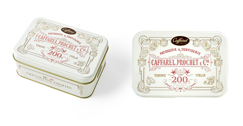 期間限定 カファレル キャプション缶(ホワイト) チョコレート