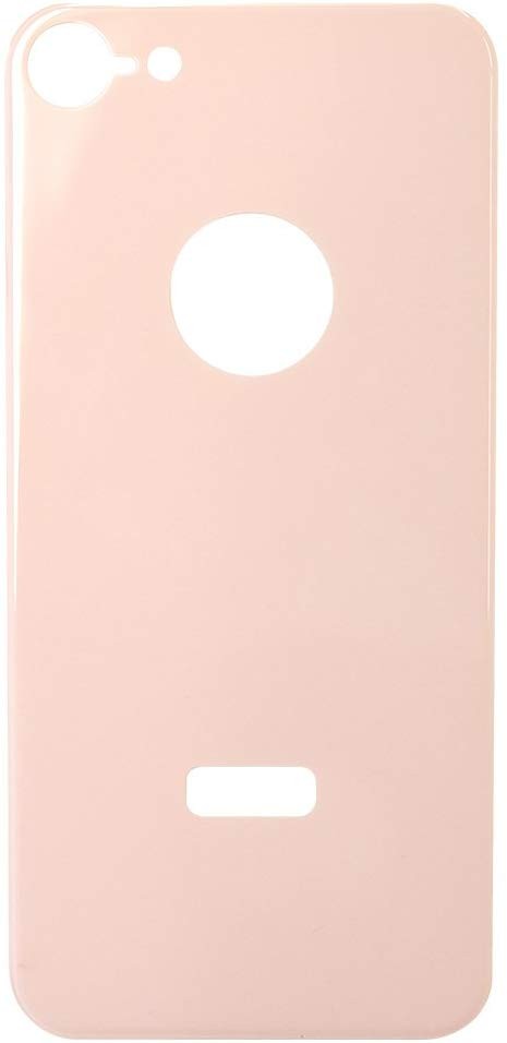 Apple iPhone8(+) iPhone8用 4D 強化ガラス保護フィルム 背面用 カラー