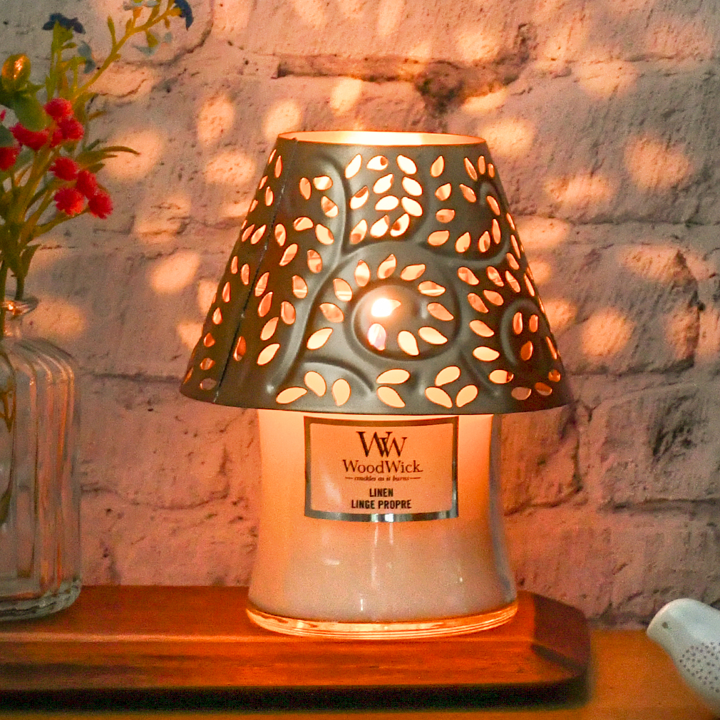 WoodWick ウッドウィック ジャーM専用 キャンドルシェード ランプ