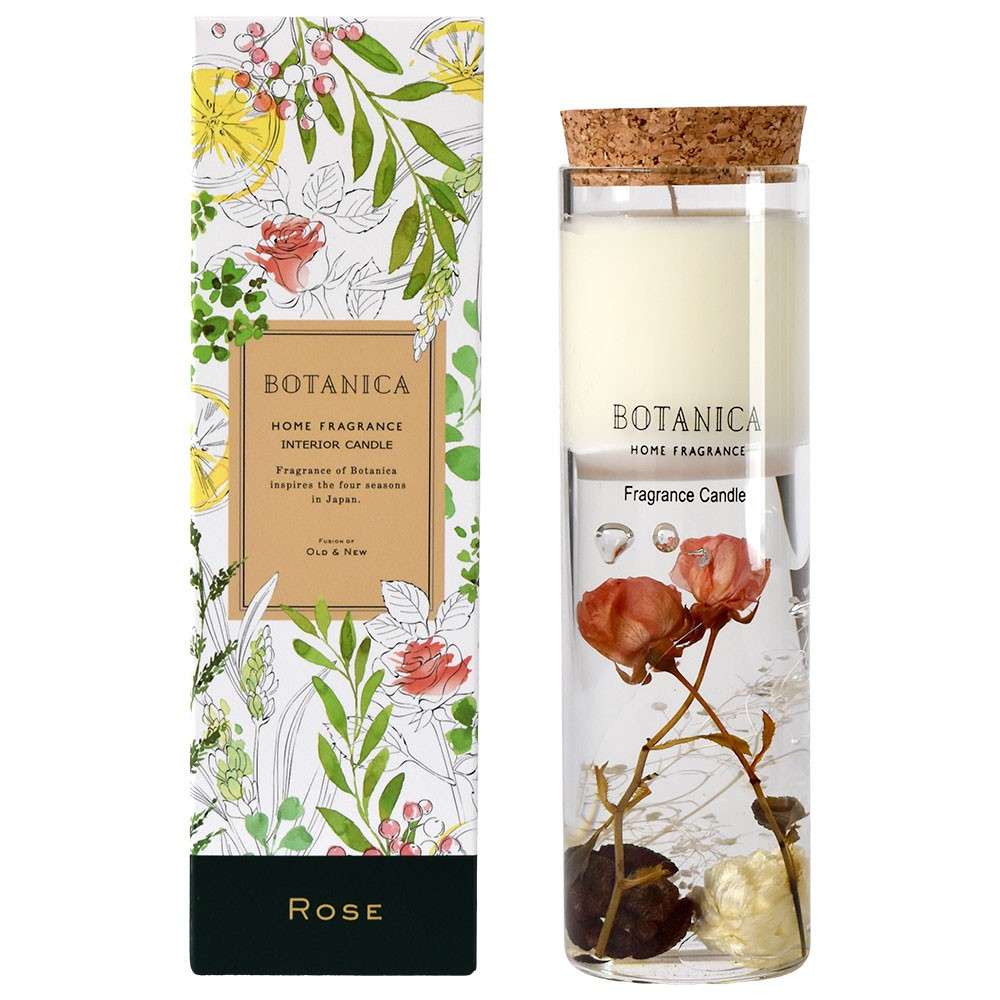 BOTANICA　ボタニカル　アロマキャンドル　グリーンアップル　3つセット ボタニカ アロマ ロングキャンドル アロマワックス ソイワックス