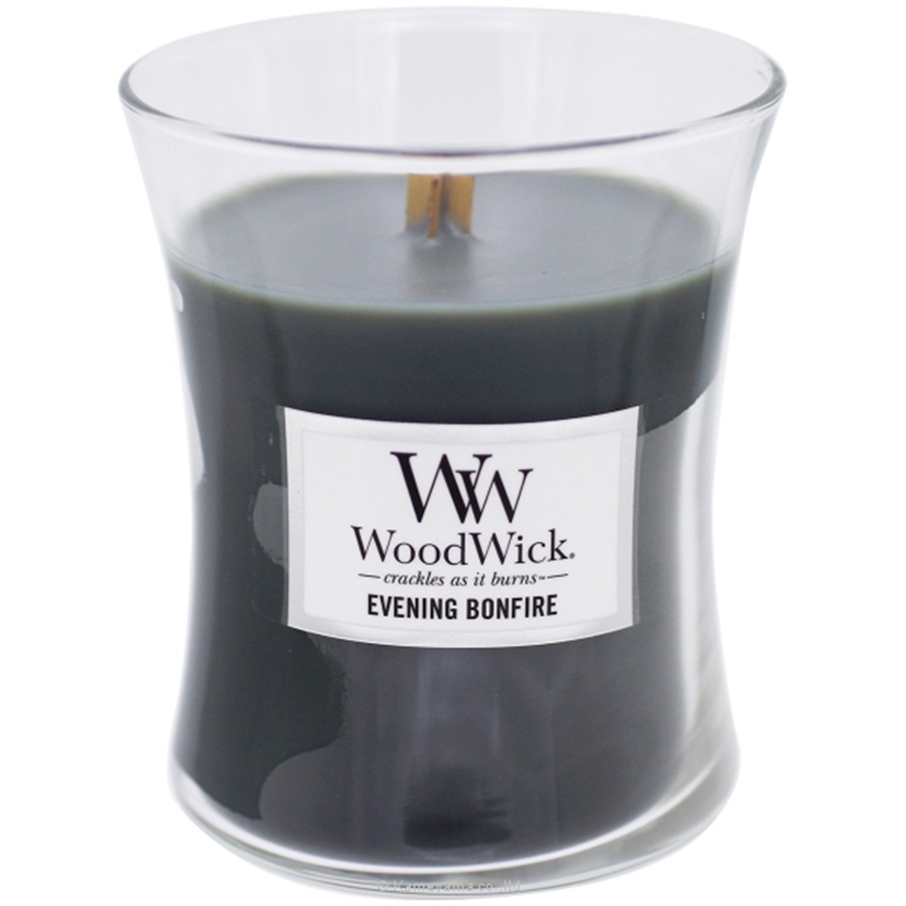 国内正規品 ぱちぱち音が心地いい WoodWick ジャーM アロマキャンドル 