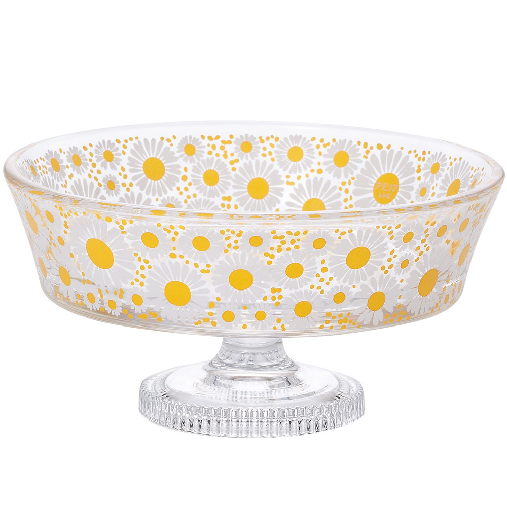 アデリアレトロ デザート脚付き浅型 日本製 箱入り グラス 昭和レトロ