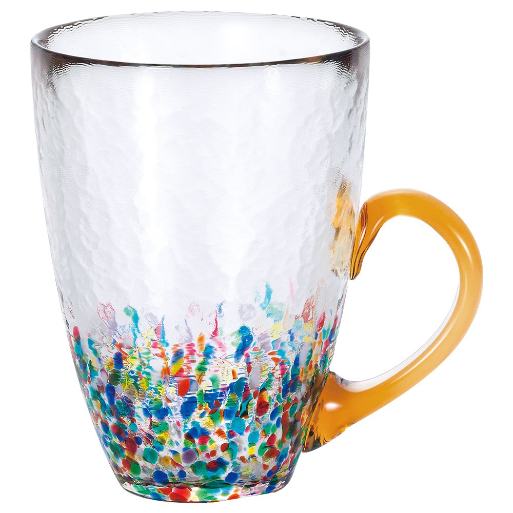 津軽びいどろ NEBUTA ねぶたマグ ジョッキ 320ml タンブラー 日本製