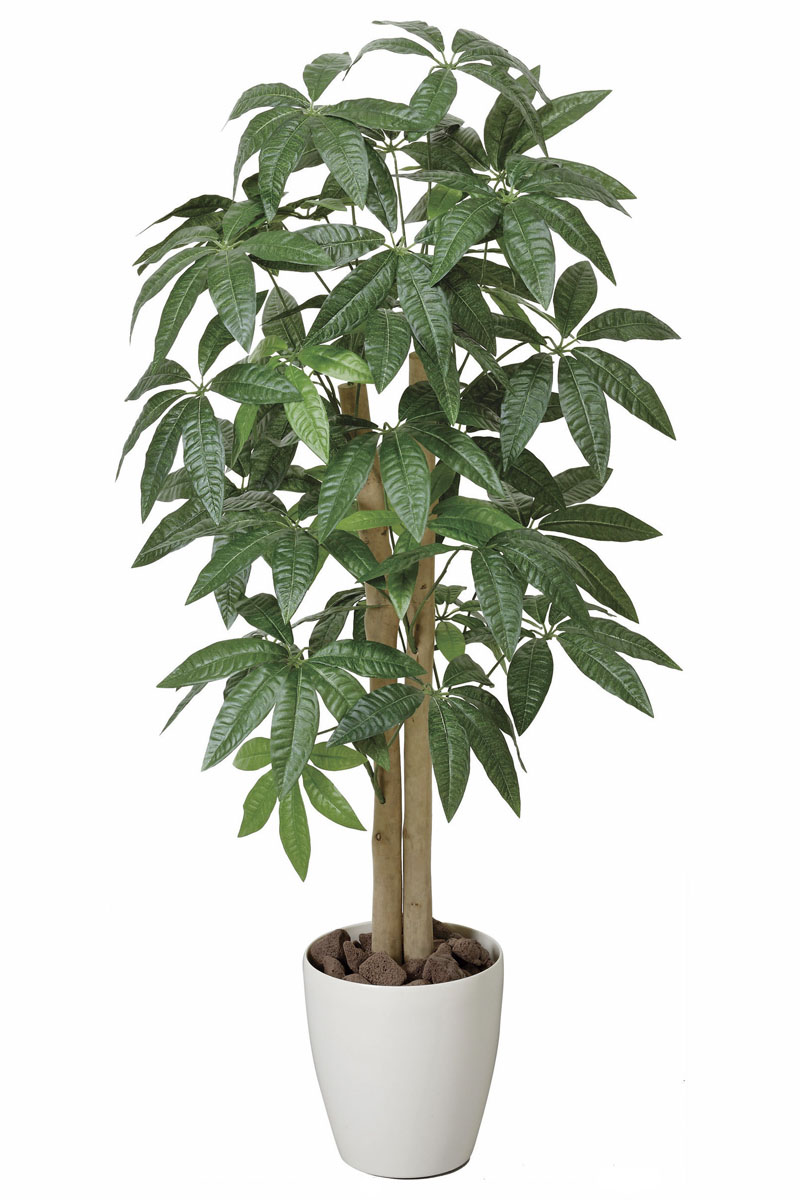 光触媒人工観葉植物、パキラ1.0m