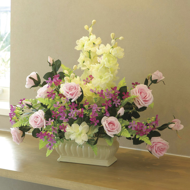 アートフラワー 光触媒造花 エミリーローズ