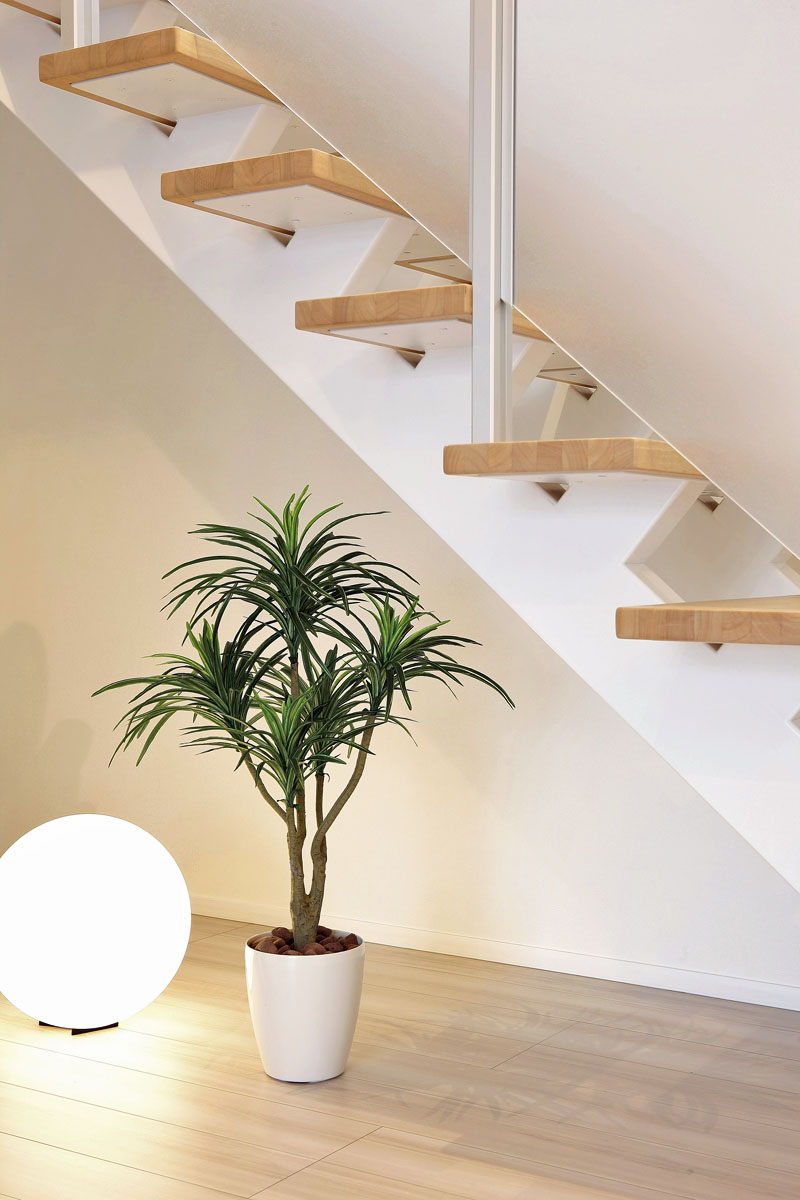 人工観葉植物 フェイクグリーン 光触媒 観葉植物 ユッカ90cm