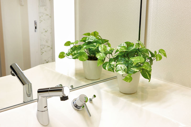 光触媒人工観葉植物、マーブルポトス
