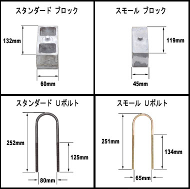 ロワーリング ブロック キット 2インチ(5cm) :AA2120:MOONEYES - 通販 - Yahoo!ショッピング