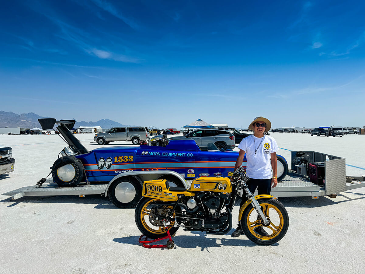 MOONEYES ムーンアイズ Bonneville #9009 Tシャツ : MOONEYES - 通販