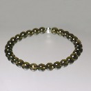 ガウリシャンカール産ヒマラヤ煙水晶10mm玉ブレスレット（内寸約15cm