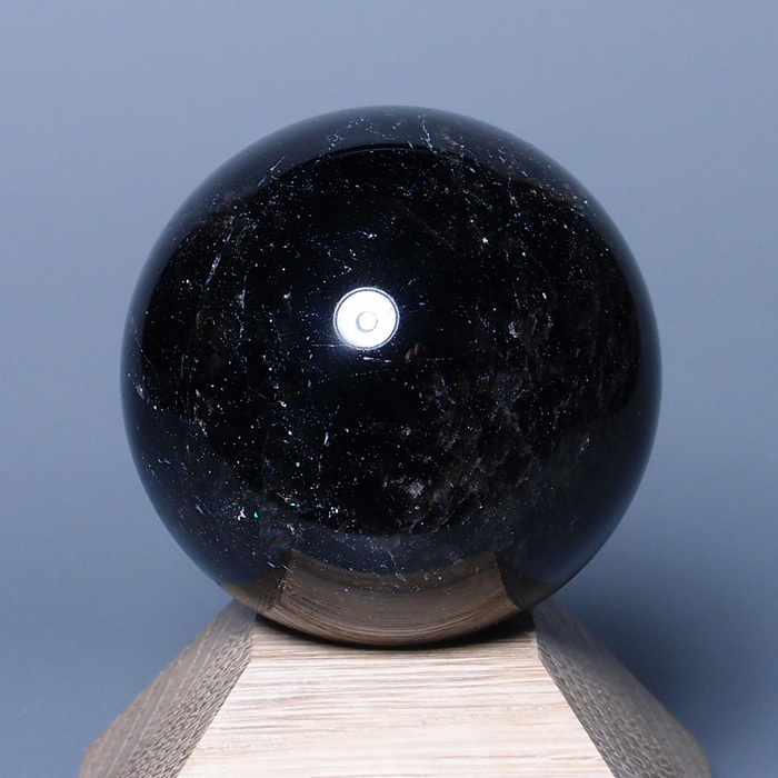 天然水晶玉 約62mm【大玉】虹入り G1225 : 水晶天然石専門店ムーン