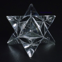 ヒマラヤ水晶のマカバスター 星型八面体36mm K1106 : 水晶天然石専門店