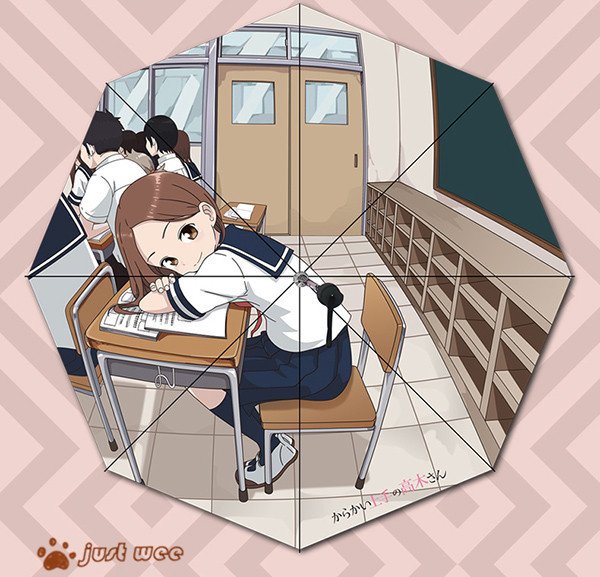 からかい上手の高木さん 西片 大人気 キャラクターグッズ アニメ 折りたたみ傘 晴 雨 両用 売れ筋 痛傘 Animesan42 オーズ 通販 Yahoo ショッピング