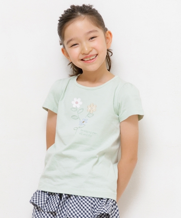 アウトレットセール 100cm限定 子供服 女の子 Tシャツ 半袖