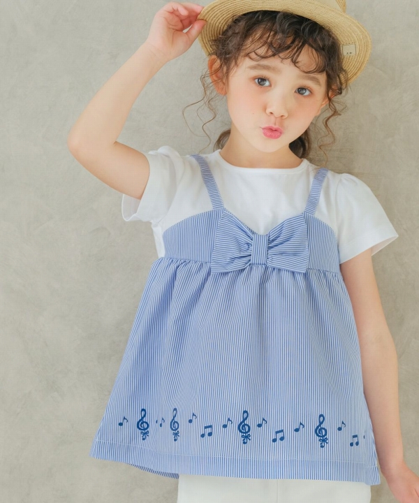 MOONONNON（むーのんのん） TIME SALE 41%OFF 子供服 女の子 Tシャツ