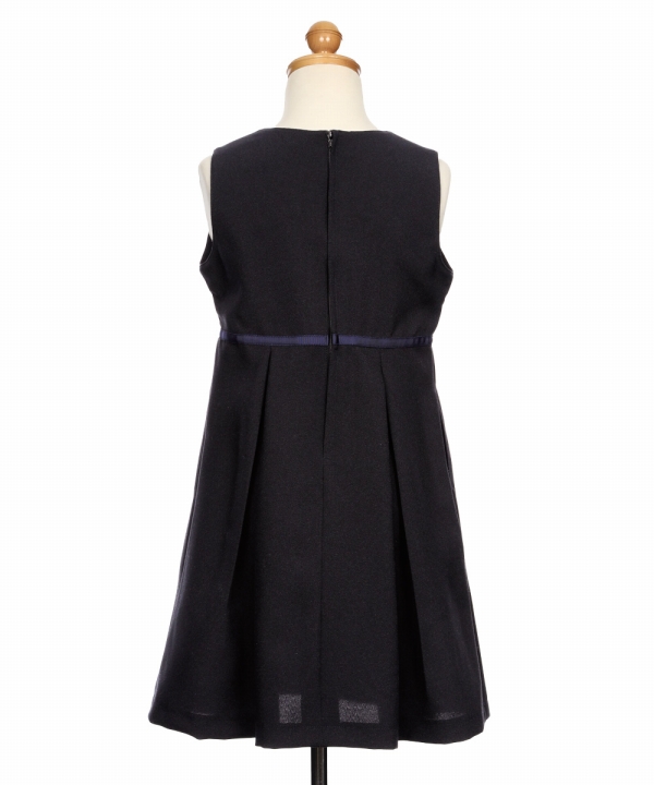 美品 マムエモア 切り替えジャンパースカート ノースリーブワンピース 紺 120 5413511-navyblue_12.jpg