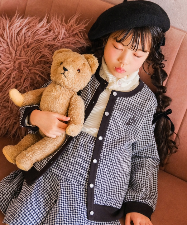 MOONONNON（むーのんのん） 子供服 女の子 カーディガン 秋冬 長袖