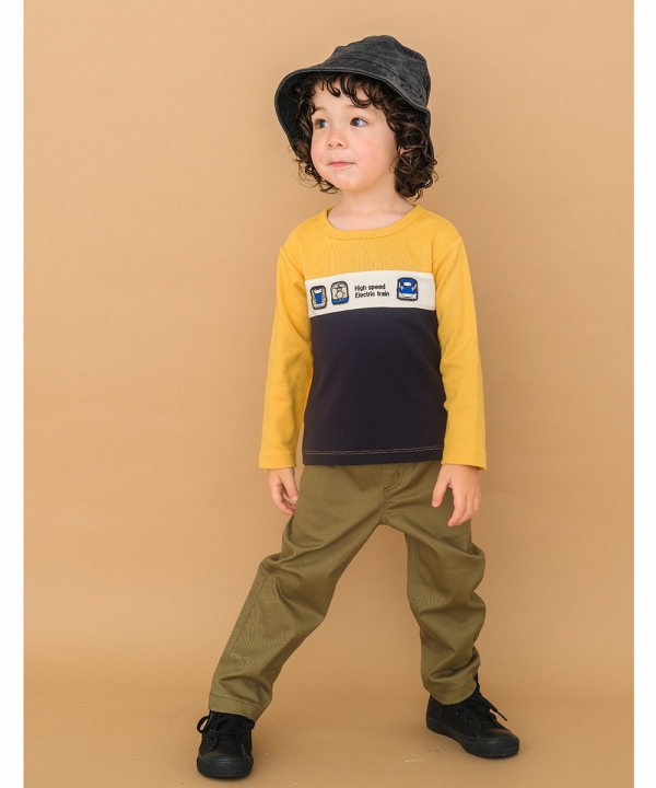 公式の店舗 秋冬 パンツ 男の子 子供服 MOONONNON 長ズボン キッズ ベビー パンツ