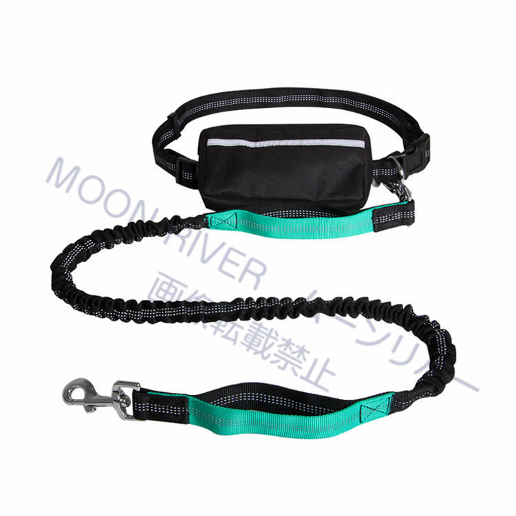 リード 犬 ハンズフリー 犬と一緒にジョギング ランニング 腰に巻ける