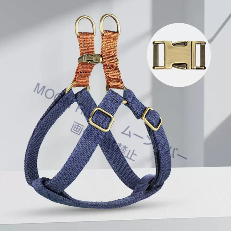 犬ハーネス ズック 夏用 軽量 おしゃれ おすすめ 名前入り 胴輪 小型犬