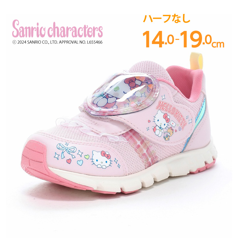 サンリオ ハローキティ シナモロール クロミ ポムポムプリン スニーカー 子供靴 キッズ シューズ 女の子 運動靴 靴 Sanrio SA C042 [2026年秋冬新作] 6月3日発売の画像