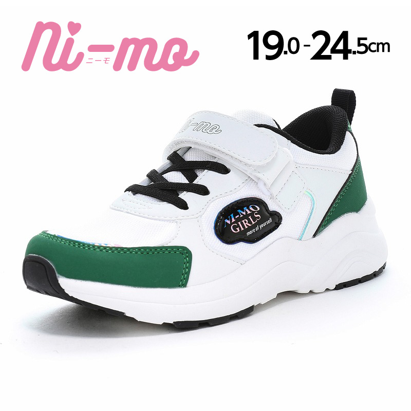 Ni-mo ムーンスター ニーモ スニーカー 厚底 軽量 子供靴 ジュニア