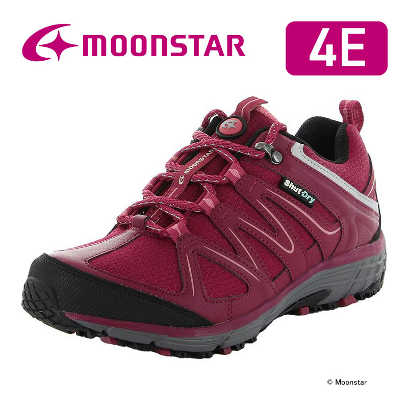 MoonStar ムーンスター スニーカー 幅広4E 透湿防水 レディース