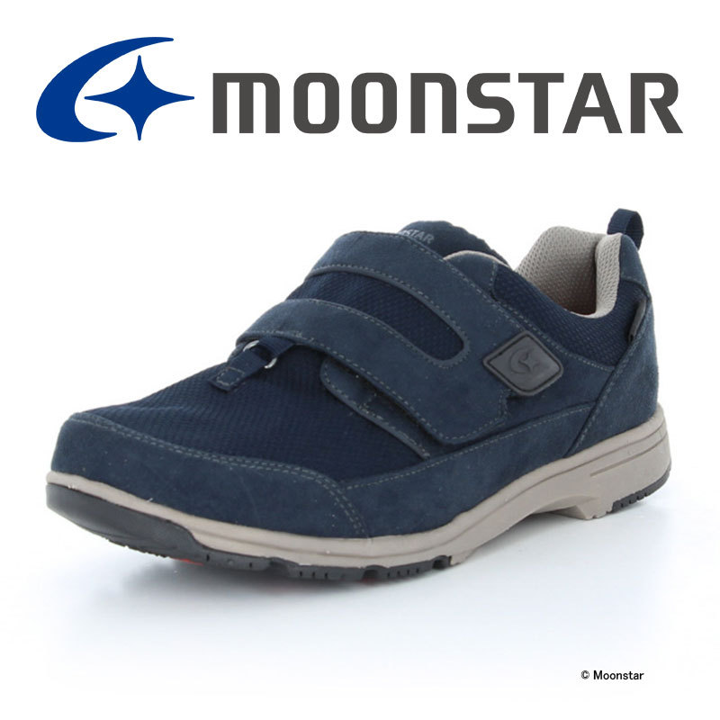 MoonStar（ムーンスター） スニーカー メンズ 防水 幅広4E 軽い